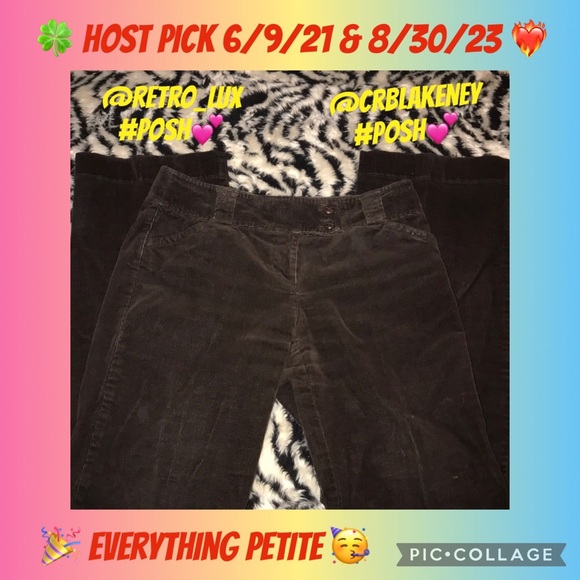 Ann Taylor Petites brown corduroy size 00P - Picture 1 of 5